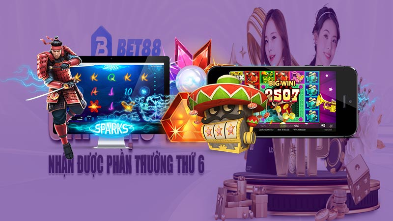 Sảnh slot game phong phú và đa dạng