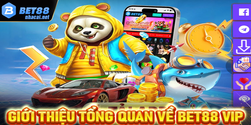 Giới thiệu tổng quan về Bet88 vip